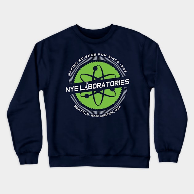 Nye Labs Seahawks Crewneck Sweatshirt by Snomad_Designs